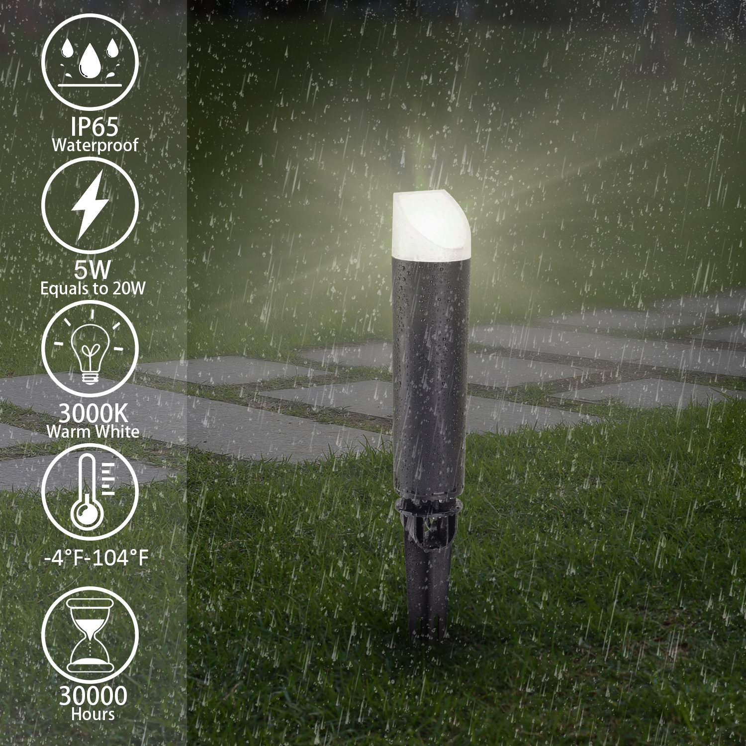 QACA LED Landscape Lighting Ou - Landscape Spike Light 리뷰 및 가격
