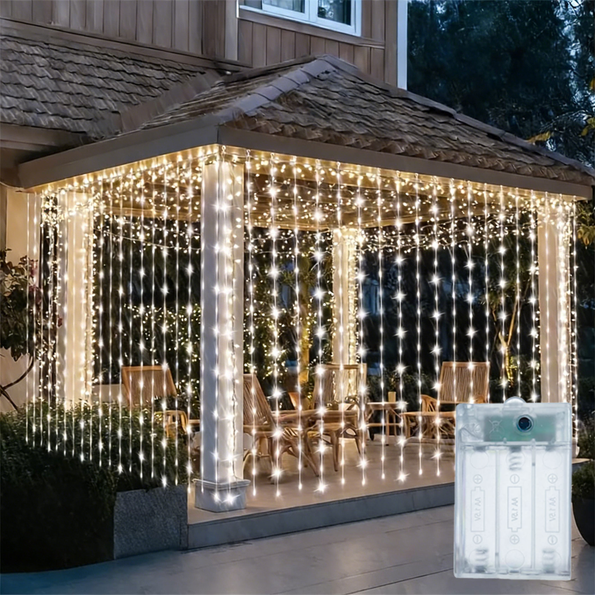 Festoon LED Curtain Light Stri - Landscape Spike Light 리뷰 및 가격