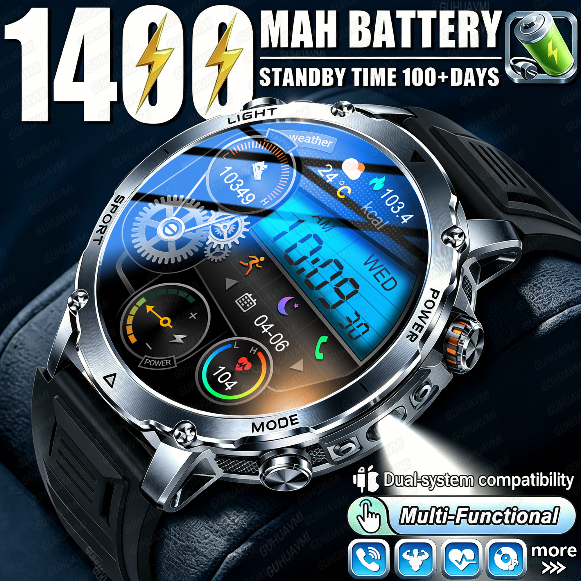 Newly Durable 1400mAh Large Ba - Outdoor Lighting Japan 리뷰 및 가격