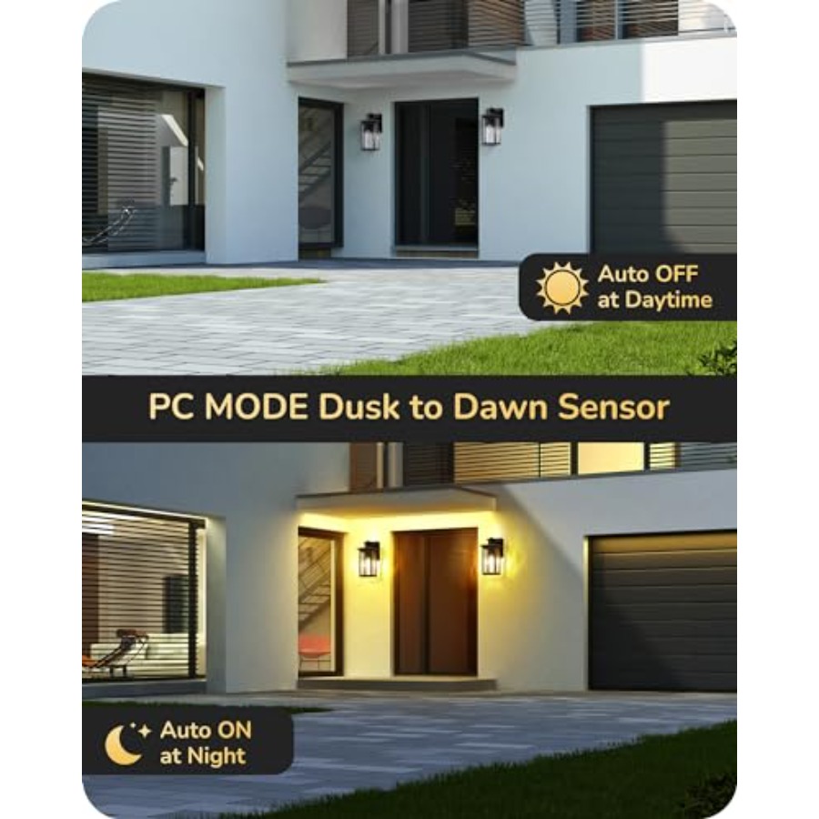 Outdoor Wall Light with GFCI O - Outdoor Lighting No Outlet 리뷰 및 가격