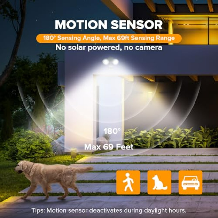 32W 3500 Lumen LED Security Li - Motion Sensor Outdoor 리뷰 및 가격