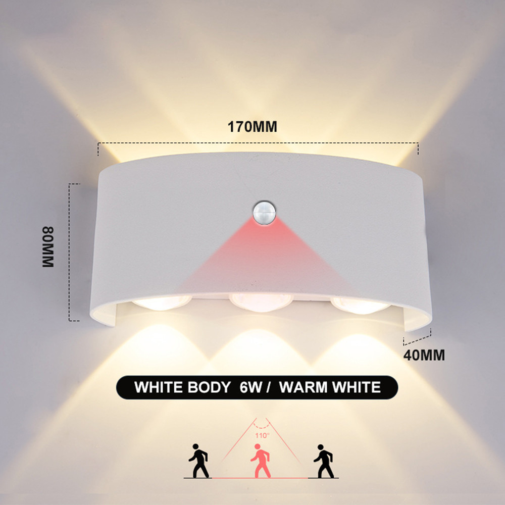 PIR Motion Sensor Wall Lamp AC - Outdoor Lighting Amazon 리뷰 및 가격