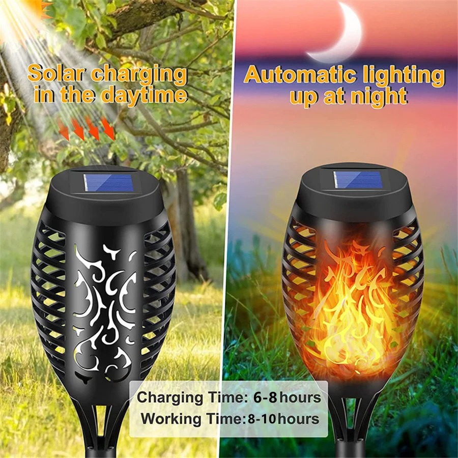 Waterproof Solar Led Flame Tor - Landscape Spike Light 리뷰 및 가격