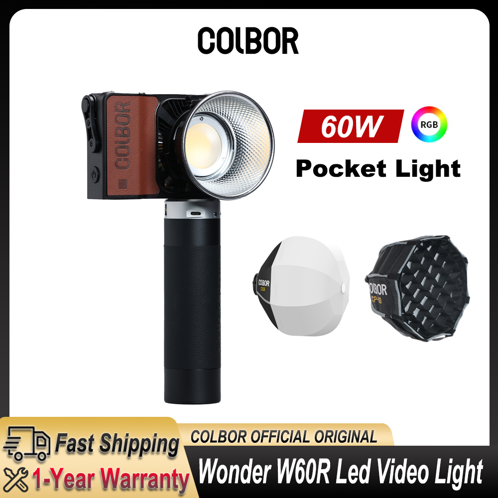 Colbor Wonder W60 RGB LED Vide - Outdoor Lighting Video Shooting 리뷰 및 가격