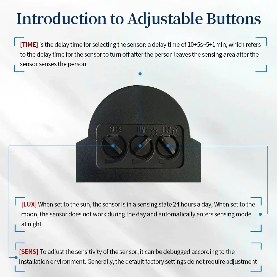 100-240V 12V PIR Motion Sensor - Motion Sensor Outdoor 리뷰 및 가격