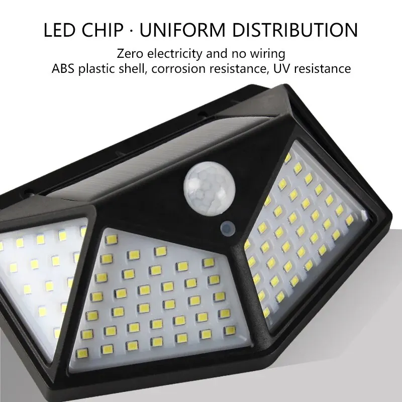 Motion Sensor 100LED Solar Wal - Outdoor Lighting Amazon 리뷰 및 가격